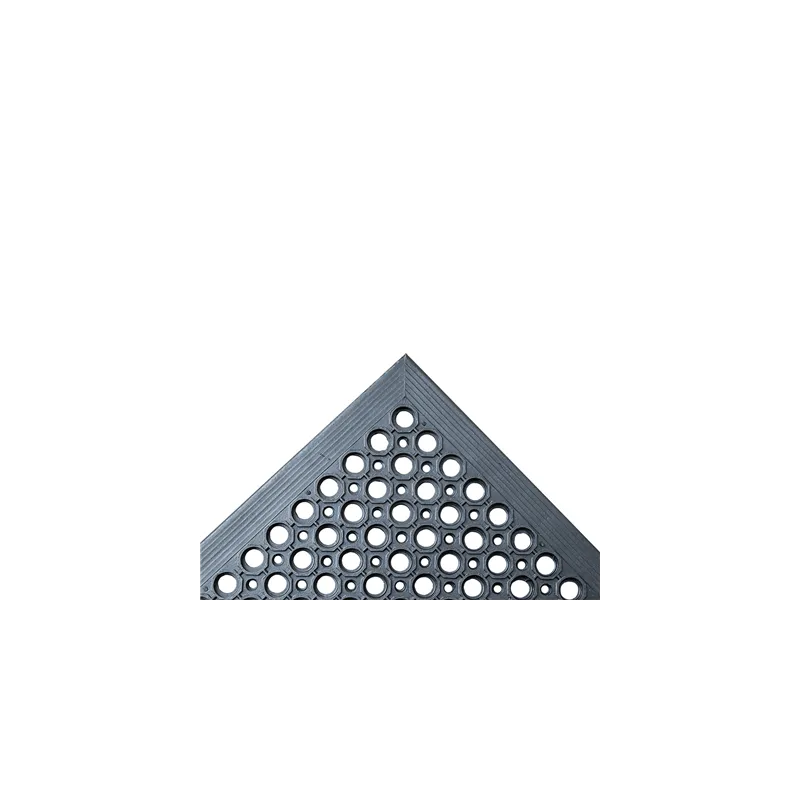 TAPIS ANTI-FATIGUE   152,4x91,4x1,2 CM NOIR GOMME (1 UNITÉ)