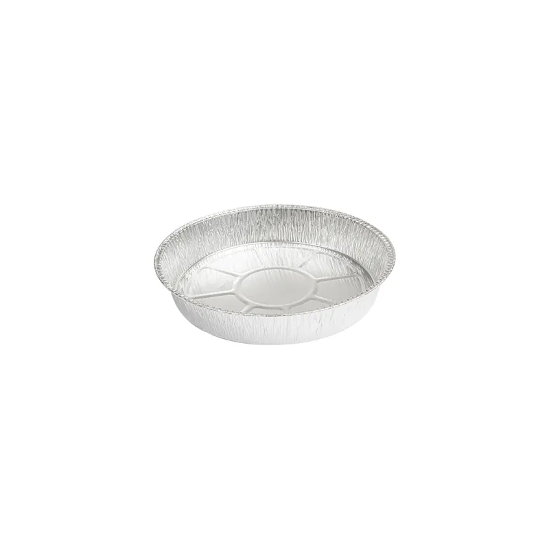 RÉCIPIENTS TARTELETTES  1360 ML Ø 22,8/19,7x3,9 CM ALUMINIUM (100 UNITÉ)
