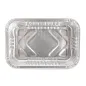RÉCIPIENTS RECTANGULAIRES 310 ML 15,8x10,8x2,6 CM ALUMINIUM (2000 UNITÉ) RÉCIPIENTS RECTANGULAIRES