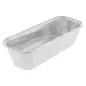 RÉCIPIENTS PLUM CAKE 575 ML 20,7x8,7x5,4 CM ALUMINIUM (100 UNITÉ) RÉCIPIENTS PLUM CAKE