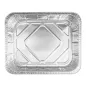 RÉCIPIENTS RECTANGULAIRES 2625 ML 32,2x26,2x4 CM ALUMINIUM (300 UNITÉ) RÉCIPIENTS RECTANGULAIRES
