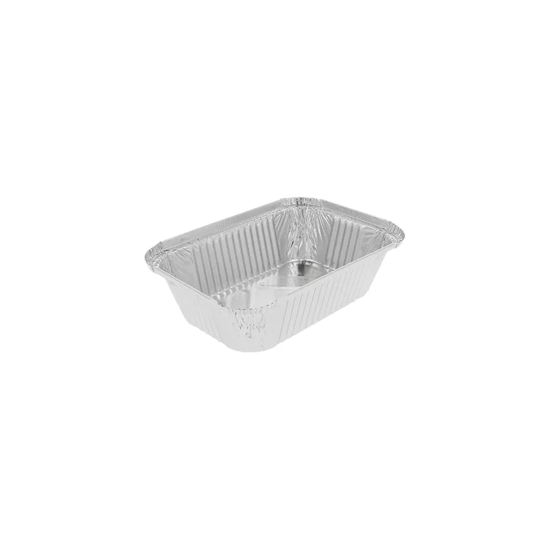 RÉCIPIENTS RECTANGULAIRES 940 ML 20,2x13,7x5 CM ALUMINIUM (100 UNITÉ) RÉCIPIENTS RECTANGULAIRES 940 ML 20,2x13,7x5 CM ALUMINIUM (100 UNITÉ)