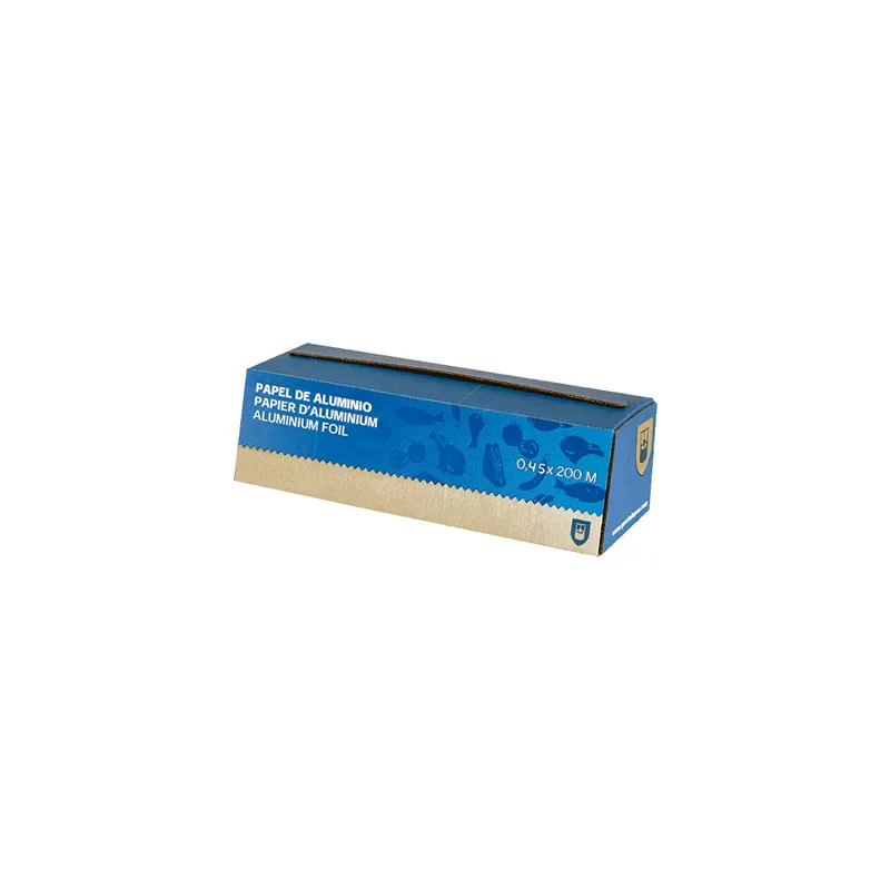 ALUMINIUM SOUS DISTRIBUTEUR  12µ 0,45x200 M ARGENTE ALUMINIUM (1 UNITÉ)