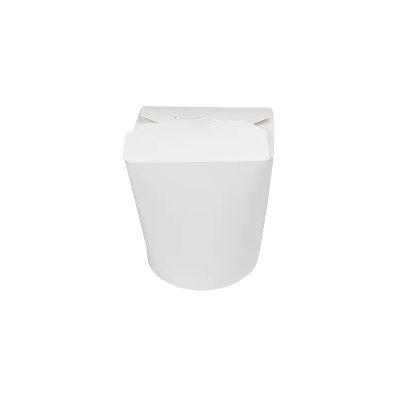 RÉCIPIENTS MULTIUSAGES MICRO-ONDABLES  960 ML 300 + 18 PE G/M2 Ø9x10,8 CM BLANC CARTON (50 UNITÉ)