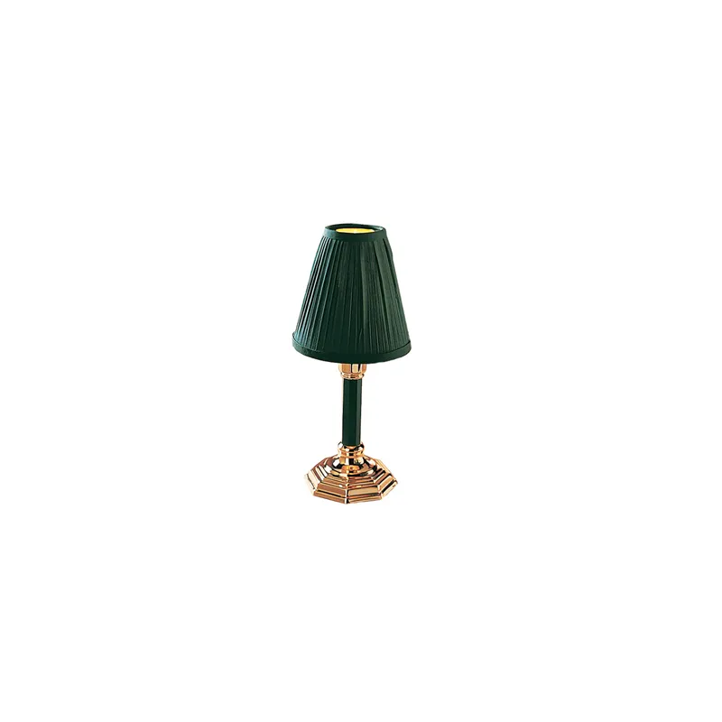 ABAT-JOUR "TRADITIONAL CLASSIC"  Ø 12 CM VERT FIBRE (1 UNITÉ)
