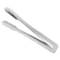 PINCES 16,5 CM ARGENTE INOX (1 UNITÉ) PINCES