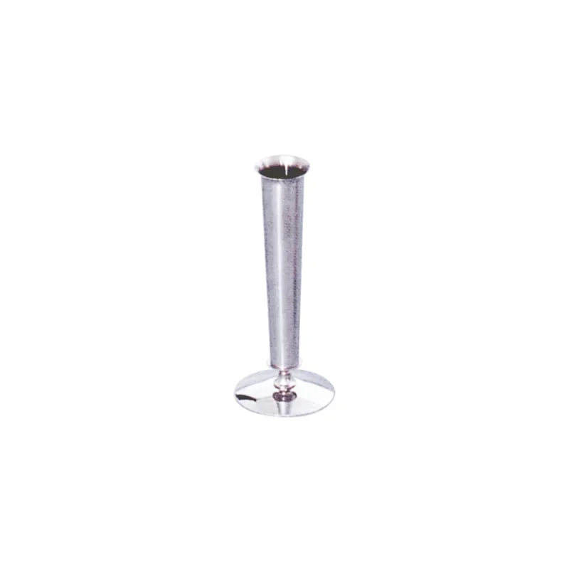 VASE Ø 6,7x17,3 CM ARGENTE INOX (1 UNITÉ) VASE Ø 6,7x17,3 CM ARGENTE INOX (1 UNITÉ)