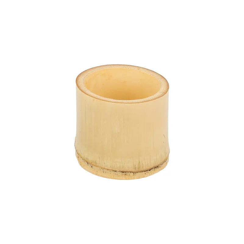 TUBES DROITS BAMBOO  Ø 5x4,5 CM NATUREL BAMBOU (200 UNITÉ)