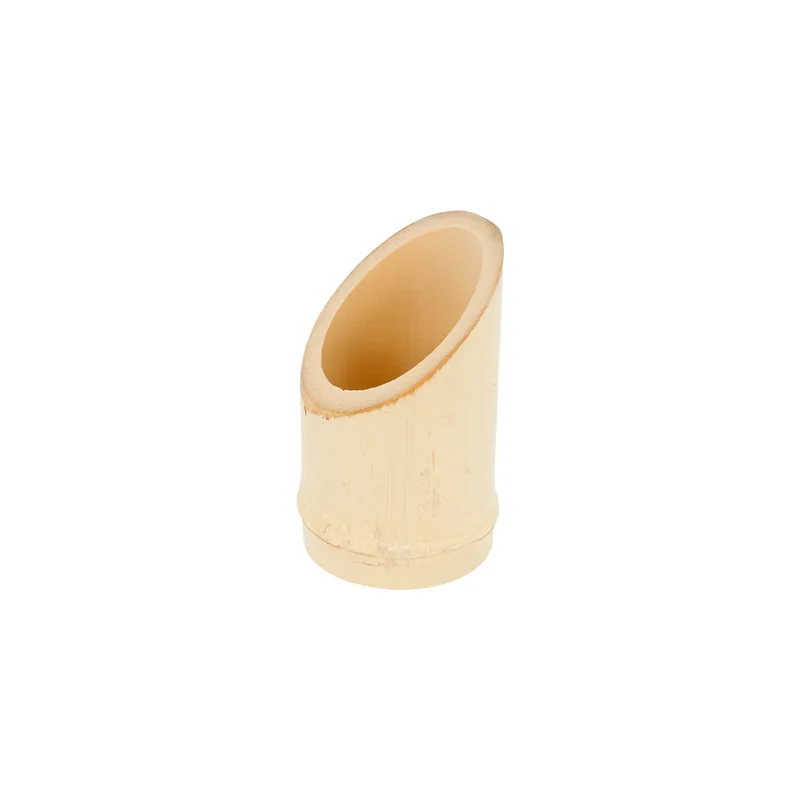 TUBES TRONQUÉS BAMBOO  Ø 5/5,5x9 CM NATUREL BAMBOU (100 UNITÉ)