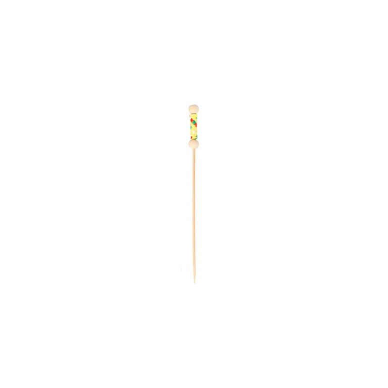 PIQUES "PERLE" BAMBOO 12 (h) CM NATUREL BAMBOU (100 UNITÉ) PIQUES "PERLE" BAMBOO 12 (h) CM NATUREL BAMBOU (100 UNITÉ)
