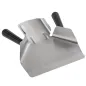 PELLE À FRITES, 2 POIGNÉES 20x5x22,5 CM ARGENTE INOX (1 UNITÉ) PELLE À FRITES, 2 POIGNÉES
