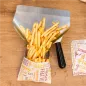 PELLE À FRITES 1 POIGNÉE 20x22,5x5 CM ARGENTE INOX (1 UNITÉ) PELLE À FRITES 1 POIGNÉE