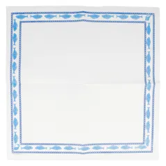 SERVIETTES ECOLABEL "MARISQUERÍA" 'DOUBLE POINT' 18 G/M2 40x40 CM BLANC OUATE (1200 UNITÉ)