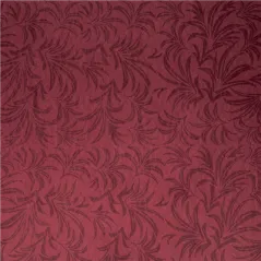 "TÊTE-À-TÊTE" PRÉDECOUPÉ 120CM (20 FEU.) 'PARK AVENUE' 55 G/M2 0,40x24 M BORDEAUX AIRLAID (6 UNITÉ)
