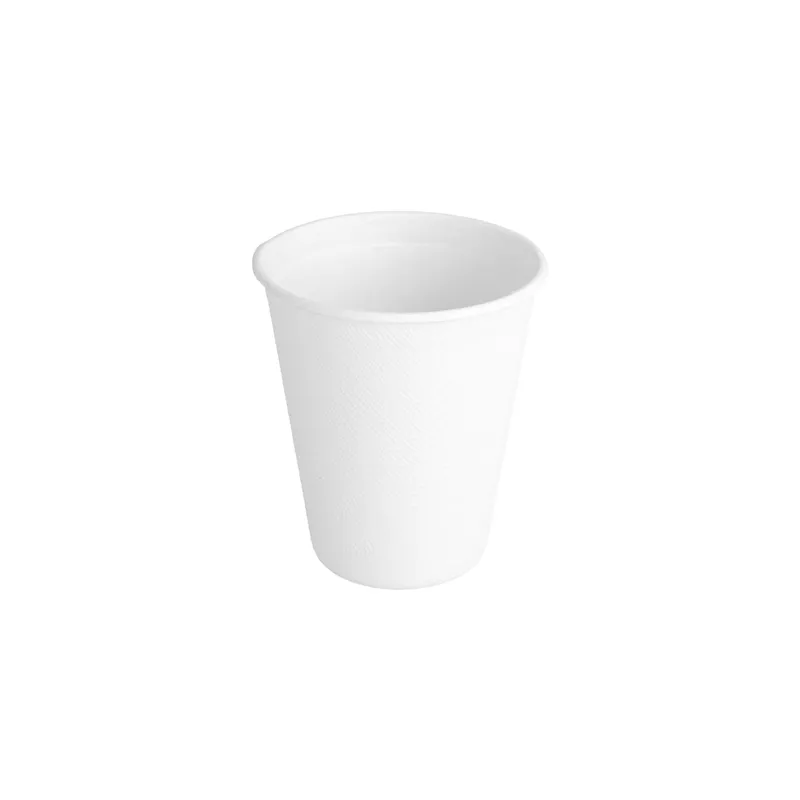 GOBELETS BIONIC 260 ML Ø 8x9,1 CM BLANC BAGASSE (1000 UNITÉ)