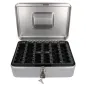 CAISSE 25x18x9 CM GRIS ACIER (1 UNITÉ) CAISSE