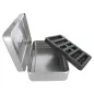 CAISSE 25x18x9 CM GRIS ACIER (1 UNITÉ) CAISSE
