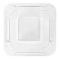 BAC ALIMENTAIRE 4 L 18x18x19 CM TRANSPARENT POLYCARBONATE (1 UNITÉ) BAC ALIMENTAIRE