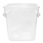 BAC ALIMENTAIRE 8 L 22,5x22,5x23 CM TRANSPARENT POLYCARBONATE (1 UNITÉ) BAC ALIMENTAIRE