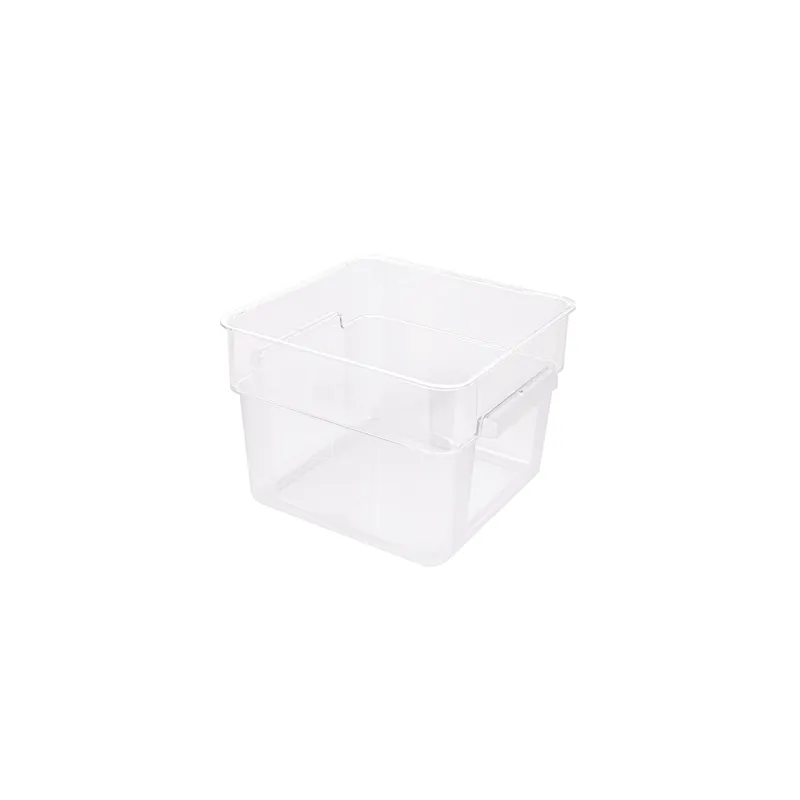 BAC ALIMENTAIRE 12 L 28,5x28,5x21 CM TRANSPARENT POLYCARBONATE (1 UNITÉ) BAC ALIMENTAIRE 12 L 28,5x28,5x21 CM TRANSPARENT POLYCARBONATE (1 UNITÉ)
