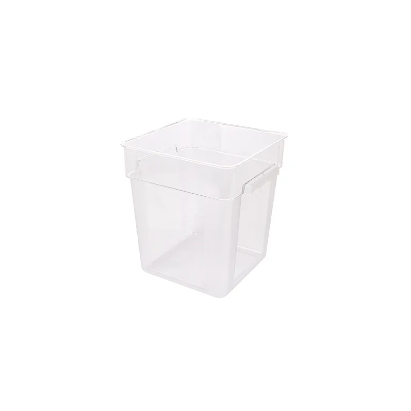 BAC ALIMENTAIRE 18 L 28,5x28,5x32 CM TRANSPARENT POLYCARBONATE (1 UNITÉ) BAC ALIMENTAIRE 18 L 28,5x28,5x32 CM TRANSPARENT POLYCARBONATE (1 UNITÉ)