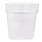 BAC ALIMENTAIRE 18 L 28,5x28,5x32 CM TRANSPARENT POLYCARBONATE (1 UNITÉ) BAC ALIMENTAIRE