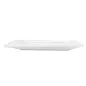 ASSIETTES CARRÉES 15x15 CM BLANC PORCELAINE (48 UNITÉ) ASSIETTES CARRÉES