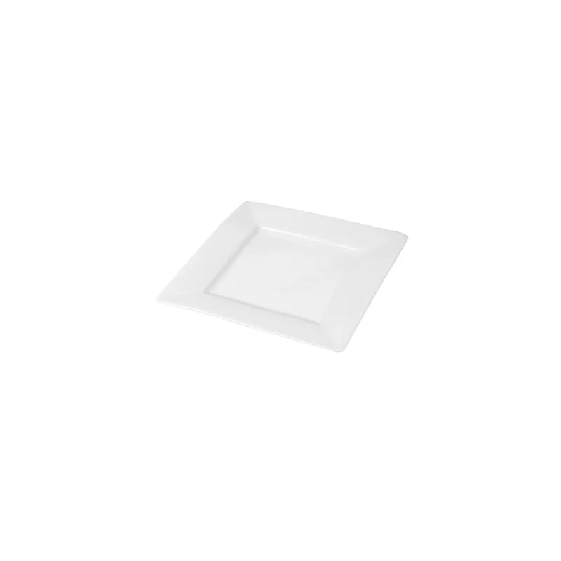 ASSIETTES CARRÉES 20x20 CM BLANC PORCELAINE (24 UNITÉ) ASSIETTES CARRÉES 20x20 CM BLANC PORCELAINE (24 UNITÉ)