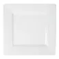 ASSIETTES CARRÉES 20x20 CM BLANC PORCELAINE (24 UNITÉ) ASSIETTES CARRÉES