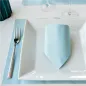 ASSIETTES CARRÉES 25x25 CM BLANC PORCELAINE (12 UNITÉ) ASSIETTES CARRÉES