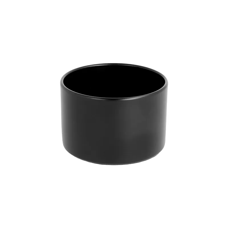 BASES LAMPE DE TABLE "AMBEO"   Ø 7x14 CM NOIR METAL (6 UNITÉ)