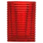 LAMPES DE TABLE "MIRAGE" Ø 9x13 CM ROUGE VERRE (6 UNITÉ) LAMPES DE TABLE "MIRAGE"