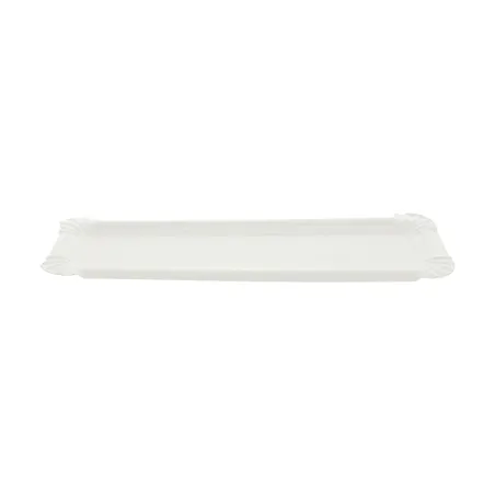 BARQUETTES POUR "HOT DOG"  280 G/M2 23x8 CM BLANC CARTON (2500 UNITÉ)