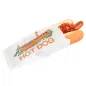 SACS HOT DOG 35 G/M2 7+5x18 CM BLANC PARCH.INGRAISSABLE (500 UNITÉ) SACS HOT DOG