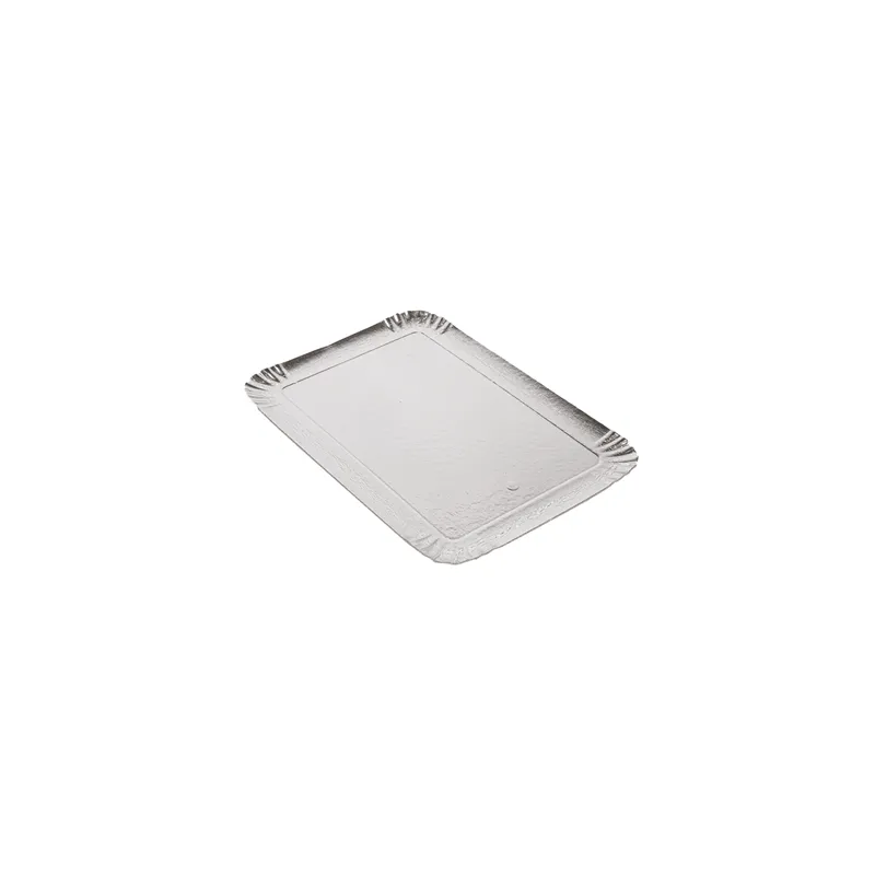 PLATEAUX CATERING 1100 G/M2 19x28 CM ARGENT/OR CARTON (100 UNITÉ) PLATEAUX CATERING 1100 G/M2 19x28 CM ARGENT/OR CARTON (100 UNITÉ)