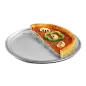 ASSIETTE À PIZZA PLATE Ø 28 CM ARGENTE ALUMINIUM (1 UNITÉ) ASSIETTE À PIZZA PLATE