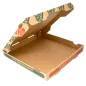 BOÎTES À PIZZA 350 G/M2 29x29x3,5 CM NATUREL CARTON MICROCANAL (100 UNITÉ) BOÎTES À PIZZA