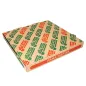 BOÎTES À PIZZA 350 G/M2 32x32x3,5 CM NATUREL CARTON MICROCANAL (100 UNITÉ) BOÎTES À PIZZA