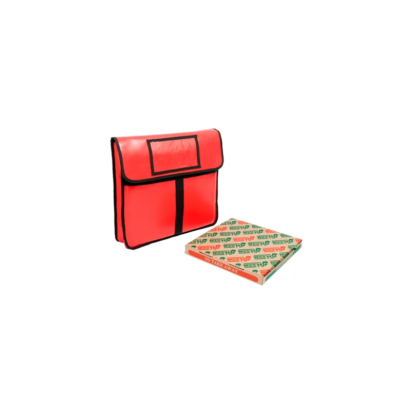 SAC TRANSPORT PIZZA 41 CM 43x45x13 CM ROUGE VINYL (1 UNITÉ) SAC TRANSPORT PIZZA 41 CM 43x45x13 CM ROUGE VINYL (1 UNITÉ)