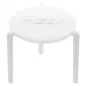 PETITES TABLES PIZZA Ø 4,5x3,7 CM BLANC PP (2000 UNITÉ) PETITES TABLES PIZZA