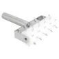 PERFORATEUR POINTES MÉTAL PASTA&PIZZA 21x15x6 (h) CM BLANC INOX (1 UNITÉ) PERFORATEUR POINTES MÉTAL PASTA&PIZZA