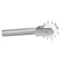 PERFORATEUR POINTES MÉTAL PASTA&PIZZA 21x15x6 (h) CM BLANC INOX (1 UNITÉ) PERFORATEUR POINTES MÉTAL PASTA&PIZZA