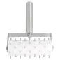 PERFORATEUR POINTES MÉTAL PASTA&PIZZA 21x15x6 (h) CM BLANC INOX (1 UNITÉ) PERFORATEUR POINTES MÉTAL PASTA&PIZZA