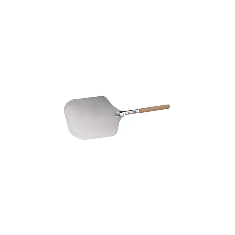 PELLE PIZZA BORDURES AIGUISÉES   30,5x35,6x69 CM ARGENTE ALUMINIUM (1 UNITÉ)