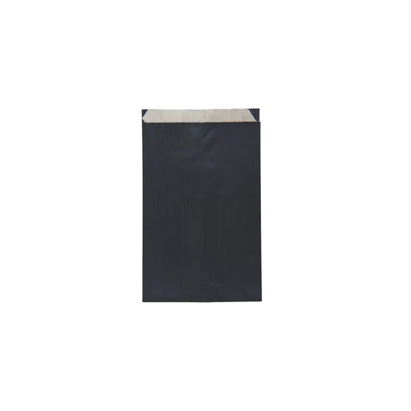 ENVELOPPE CADEAUX  60 G/M2 12+5x18 CM NOIR KRAFT VERGÉ (250 UNITÉ)