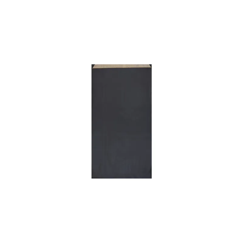 ENVELOPPE CADEAUX  60 G/M2 19+8x35 CM NOIR KRAFT VERGÉ (250 UNITÉ)