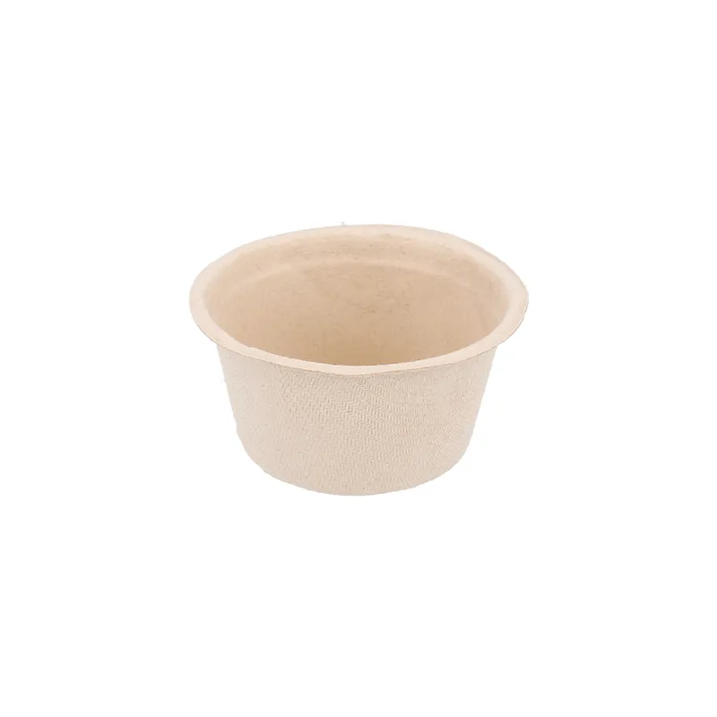 POTS BIONIC 55 ML Ø 6x3 CM NATUREL BAGASSE (1000 UNITÉ)