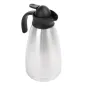 THERMO "METALLIC LUSTER" 1,5 L 14,5x14,5x28 CM ARGENTE INOX (1 UNITÉ) THERMO "METALLIC LUSTER"