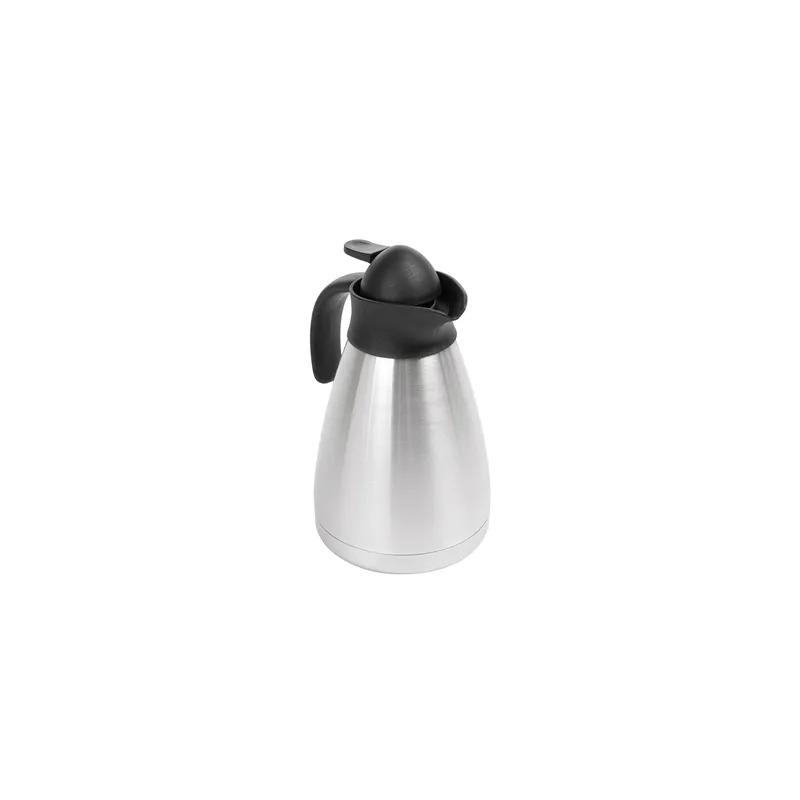 THERMO METALLIC "LUSTER"  1 L 14,3x14,3xx24 CM ARGENTE INOX (1 UNITÉ)