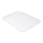PLATEAU POUR COUPOLE 38x51 CM TRANSPARENT POLYCARBONATE (1 UNITÉ) PLATEAU POUR COUPOLE